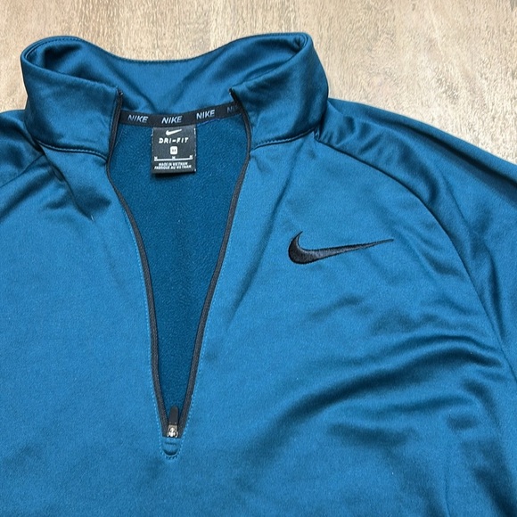 Nike Blue Performance Jacket Moisture-Wicking Athletic Wear - Picture 3 of 5